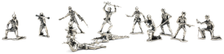 Illustration for article titled Sterling Silver Army Men Guarantee Your Kids Are Adequately Spoiled